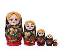 Poupée En Bois Pour Filles, Bonhomme De Neige En Bois, Nid Russe Pour Enfants, Cadeaux D'anniversaire, De Noël, Journée Des Enfants