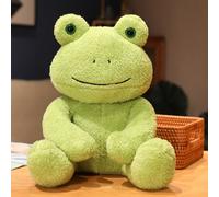 Poupée En Peluche De Nouveau Modèle Mignon Petit Grenouille Jouet Doux Pour Enfants Filles Cadeau En Gros Couleur Nu Grenouille Hauteur 35cm