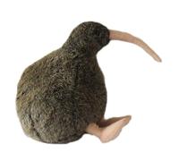 Poupée en Peluche d'oiseau Kiwi simulé, Oiseau Kiwi, bécassine, Autruche, Jouet en Peluche Doux et Mignon, Cadeau d'éducation précoce, décoration de la Maison(27cm)