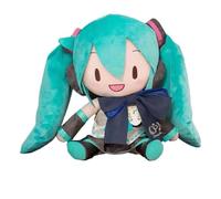 Poupée en peluche rembourrée - Jouet ultra doux - Anime Hatsune Miku - Série de peluches Snow Hatsune Miku - Peluche douce - Pour filles et garçons - 32 cm