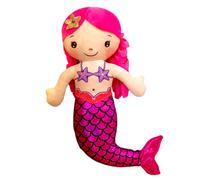 Poupée En Peluche Sirène De 30cm, Jouet De Dessin Animé, Poupée Confortable, Mini Oreiller En Peluche Pour Bébé, Jouets Pour Enfants, Cadeaux D'anniversaire Pour Filles