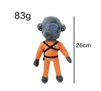 Poupée En Peluche Skibidi Toilet Mystery Exploratrice D'aventure Terrifiante De Style Populaire Couleur Orange Bomb Man Taille Aperçue