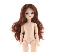 Poupée En Plastique Pour Filles, 30cm, 1/6 Bjd, Jouet À La Mode, Maquillage Corporel, Yeux 3d, Belle Princesse, Bébé Fille, Bricolage