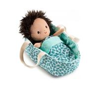 Poupée en tissu - LILLIPUTIENS - Bébé Ari - Couleur Beige - Convient pour un jouet ou un doudou