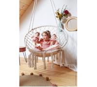 KALOO - Tendresse - Ma 1ère Poupée en Tissu Amandine - Poupée de Chiffon 32 cm - Robe Rose en Mousseline - Peau Mate - Jolie Boîte Cadeau et Ruban Personnalisable - Dès la Naissance, K200005