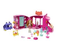 Enchantimals – Coffret Camion Mode HPB34 – Poupée 15 cm, figurines, remorque et 25+ accessoires