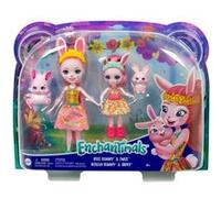 Poupée Enchantimals Bree Lapin et petite sœur G