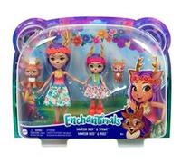 Enchantimals DANESSA DEER & SPRINT DANEETA DEER 7 FLEET Dolls