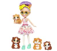 Mattel Coffret Famille Enchantimals Gerika Golden Retriever 15 cm, 3 figurines, Dès 4 ans HHB85