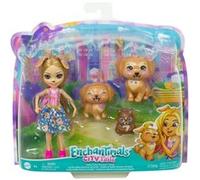 Poupée Enchantimals Famille de Gerika Golden Retrievers G