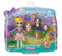 Poupée Enchantimals Famille de Glee Cochons d'Inde Multicolore G