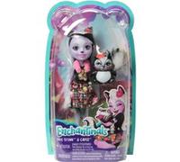 Poupée Enchantimals Sage Moufette et Caper Multicolore G