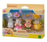 Sylvanian Families - Les Amis des Contes de fées - Set 4 Figurines - Plongez dans l'univers de la Famille Sylvanian - Figurines Animaux Miniatures - Jouet Enfant 3 Ans et + - 5842
