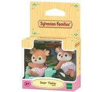 Sylvanian Families -Les Jumeaux Biche - Set 2 Figurines - Plongez dans l'univers de la Famille Sylvanian - Figurines Animaux Miniatures - Jouet Enfant 3 Ans et + - 5800