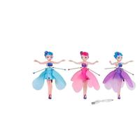 Poupée fée Volante Glamour 16,5 cm Jouet Magique Rechargeable par USB