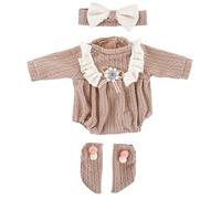 Poupée fille 45,7 cm Ensemble de tenue d'hiver Poupée par temps froid Vêtements mode et respirant pour les enfants Comment jouer ensemble de vêtements d'hiver chauds