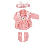 Poupée fille 45,7 cm Ensemble de tenue d'hiver Poupée par temps froid Vêtements mode et respirant pour les enfants Comment jouer ensemble de vêtements d'hiver chauds