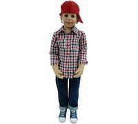 Poupée Géante Ren Baby Doll, Corps Entier, Vinyle Rigide, Cheveux Longs, Princesse, Réaliste, Anatomiquement Correcte, Modèle De Collection pour Enfants., D, 100cm