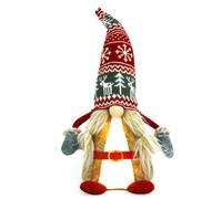 Poupée Gnome De Noël Sans Visage Avec Lumière Led, Cousinière Scandinave, Jouet Sur Pied, Décoration De Bureau Pour Fête De Noël
