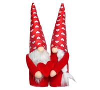 Poupée Gnomes En Peluche Pour La Saint-Valentin, Kawaii, Naine, Rudolph, Sans Visage, Ornements De Décoration Pour La Maison, 2 Pièces/Ensemble