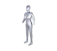 Poupée gonflable 165 cm pour présentation de vêtements | Gonflage rapide, se dégonfle à plat pour le rangement, matériau PVC, idéal pour la vente au détail pour les vitrines