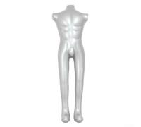 Poupée gonflable pour homme pour présentation de mode 150 cm | 150 cm de hauteur, design sans manches, pour un ajustement idéal pour les pantalons et les chemises, montage rapide