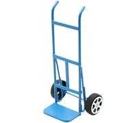 Poupée Hand Chariot 1:12 Scale Dollhouse Accessories Iron Hand Cart Mini modèle Miniatures Artificial Realiste Doll House Decor for DIY Scene Photography Accessoires, Bleu