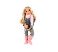 Götz 1466023 Happy Kidz Emily va au cinéma poupée - poupée Debout Multi-articulée de 50 cm de Haut avec Cheveux blonds, Yeux Marrons - Ensemble de 6 pièces