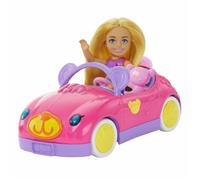 Poupée - HXN05 - Chelsea multicolore - Cabriolet ours en peluche - Lot 3 pièces