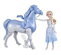 Poupée interactive - Disney - La Reine des Neiges 2 - Elsa 30 cm - Cheval Nokk 23 cm - 3 ans et plus
