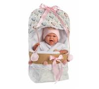 Poupée interactive - Llorens - RN Mimi Smiles - 40 cm - Fonctionne à piles - Âge +3 ans