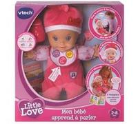 VTECH - Little Love - Mon Bébé Apprend à Parler - Poupée Interactive