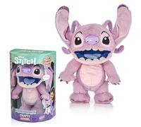 Wow! Stuff Poupée Disney Chatty Angel Deluxe – Animatronique, 30 cm, 50+ sons, Violet