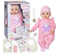 Poupée Interactive - ZAPF CREATION - Baby Annabell - 43 cm - Yoga pour bébé - 5 accessoires inclus Rose G
