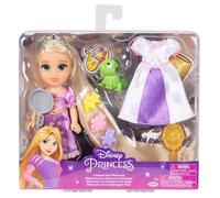 Jakks Pacific Coffret poupée Rapunzel Disney accessoires princesse 15 cm rose