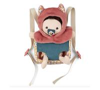 Poupee Jeanne et porte bebe -