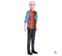 Poupée Ken Fashionistas 154 cheveux violets