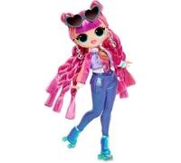 Poupée - L.O.L. Surprise - O.M.G Roller Chick - 20 surprises - Espace de jeu - À partir de 6 ans