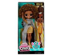 LOL Surprise OMG - Poupée Mannequin 24 cm - Royal Bee - 2 tenues avec peigne et accesoires - Dés 4 ans