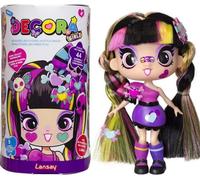 Poupée - LANSAY - 55103 - Decora Girlz - Minis Poupées Fashion a Personnaliser - Luna