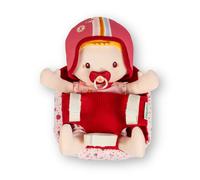 Lilliputiens Lena And Bicycle Seat Doll Rouge Enfants