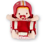 Lilliputiens Lena And Bicycle Seat Doll Rouge Enfants