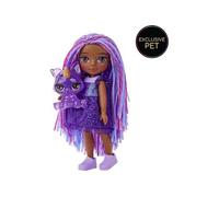 Poupée Littles 15cm avec animal de compagnie Violet Foncé - Dès 4 ans
