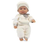 Poupée - LOVE BÉBE - Liam - 25 cm - Beige - Corps en plastique souple - Pour enfants 2 ans et plus