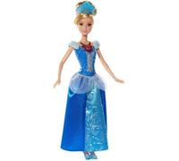 Poupée lumineuse Princesse Disney - MATTEL - Cendrillon - Robe scintillante - Bijoux qui brillent - 30 cm