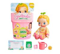 Poupée Luvibubs, Ajoute de l'engrais, arrose et Regarde Cheerful Charlie Pousser, Contient Un Pot Qui se transforme en Chaise Haute, Un gobelet arrosoir et Un Accessoire Surprise, 4 à Collectionner