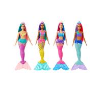 Poupée Mannequin Barbie Dreamtopia Sirène GJK07 Couleurs Assorties, Hauteur 324mm, Âge Recommandé 3+, Pays d'Origine Indonésie