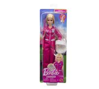 Barbie Métiers de l'année Poupée Astronaute et Accessoire | Poupée avec combinaison spatiale rose et casque, dès 3 ans, JKF77