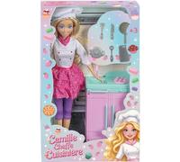 Poupee Mannequin Camille CHEFFE CUISINIERE avec Accessoires