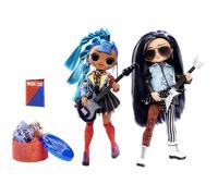 Poupée Mannequin LOL Surprise OMG Remix - Rocker Boi & Punk Grrl - 2 Paquets